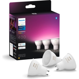 Philips 929003666503 Hue White and Color Ambiance 4,2W GU10 (3-pack)