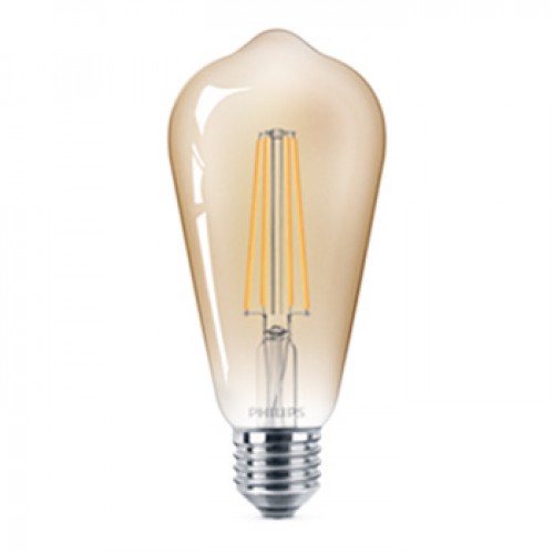 Chinese kool zuur violist Philips Vintage LED ST64 5,8-50W E27 Gold Flame - Goedkoper Met LED