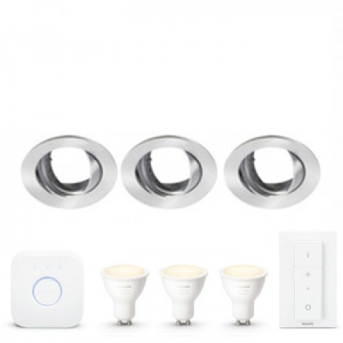 Philips Hue White Ambiance Gu10 Starter Kit Met Armatuur Goedkoper Met Led