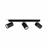 Philips 50593/30/PN myLiving Kosipo Zwart Triospot