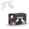 Philips 50632/31/P7 Hue Fugato 2-lichts spotbalk White and Color Ambiance Wit