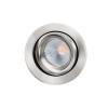 SG 902504 Junistar Lux Geborsteld Staal 7W LED 3000K Wit 42° Ra98