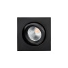 SG 902587 Junistar Square Lux Zwart 7W LED 2700K Warm Wit 42° Ra98