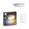 Philips 915005997601 Hue Devere M Wit Plafondlamp Wit White ambiance