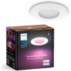 Philips 929003712101 Hue White and Color Ambiance Inbouwspot dun van 90 mm Wit