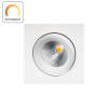 SG 901251 DimToWarm Junistar Square IsoSafe Mat wit 6W LED 2000K-2800K 42° Ra95 