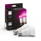 Philips 929002489602 Hue White and Color Ambiance 6,5W 800 lumen E27 (Duopack)