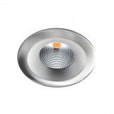 SG 904222 Uniled IsoSafe Airtight Geborsteld Staal 7W LED 2700K Warm Wit 42° Ra95 