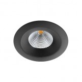 SG 904323 Uniled IsoSafe Airtight Zwart 7W LED 3000K Wit 42° Ra95 