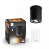 Philips 929003046501 Hue Pillar Spot White Ambiance zwart inclusief DIM Switch