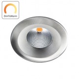 SG 904212 DimToWarm Uniled IsoSafe Geborsteld Staal 6W LED 2000K-2800K 42° Ra95 